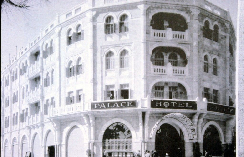 בית המלון לאחר הקמתו
