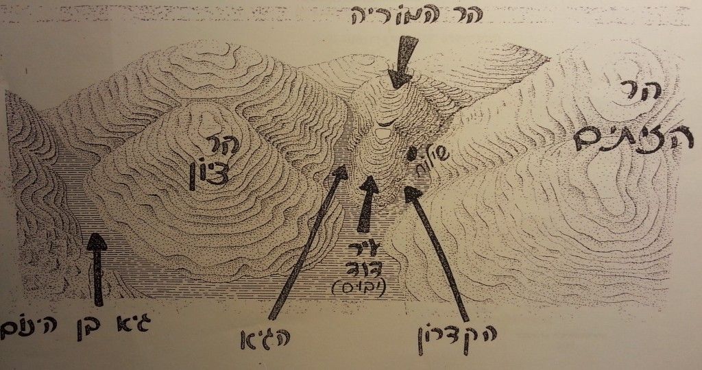 מבנה אזור עיר דוד