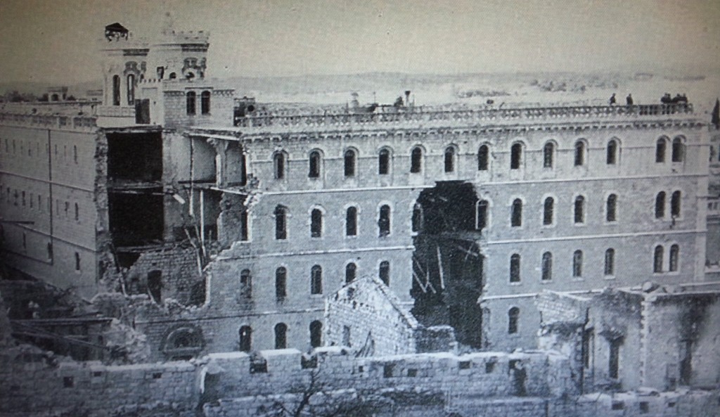 מנזר נוטרדאם אחרי קרבות מלחמת השחרור