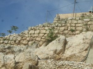 חומת נחמיה בשטח E